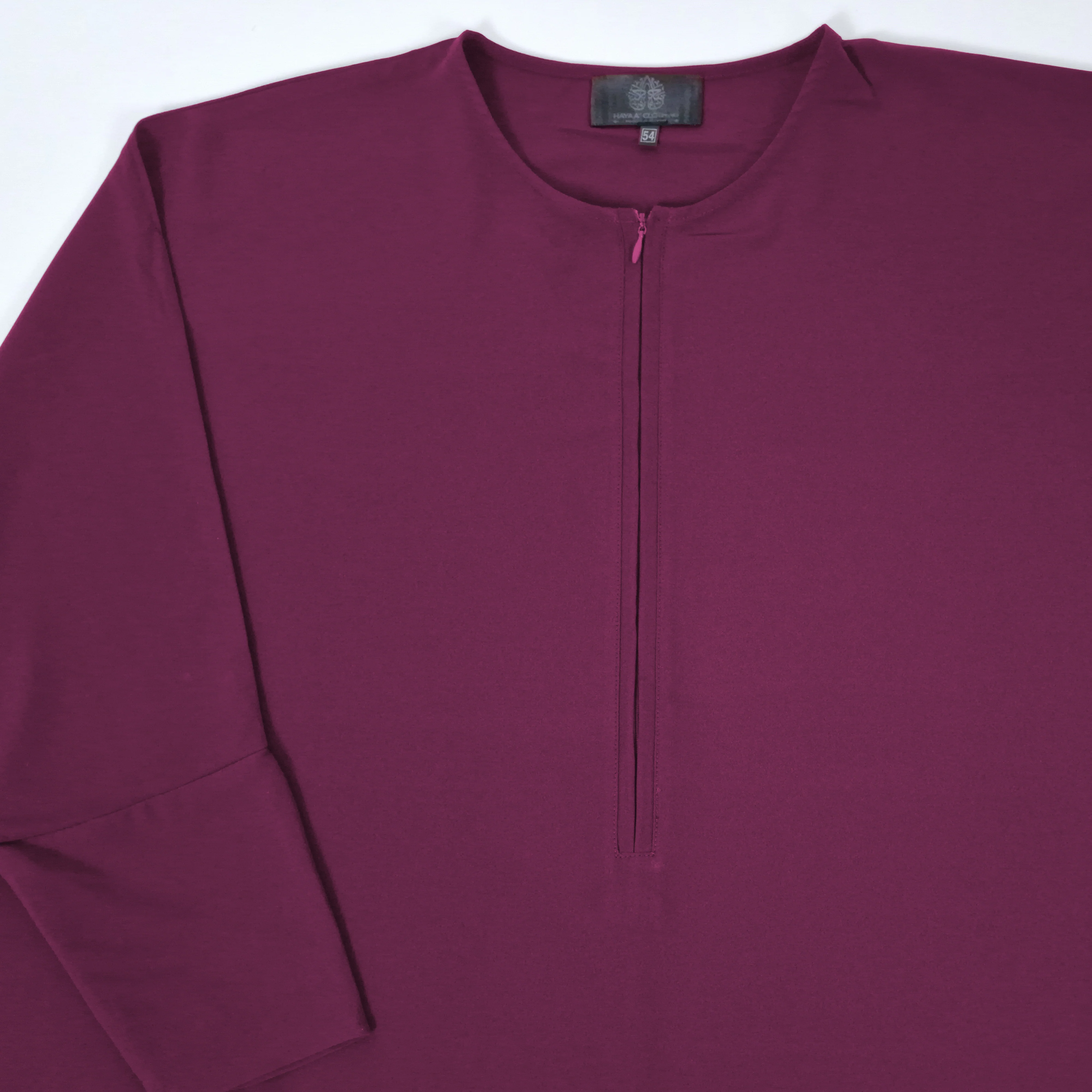 Batwing Abaya - Mulberry | Wudu & Nursing Friendly - Image 4