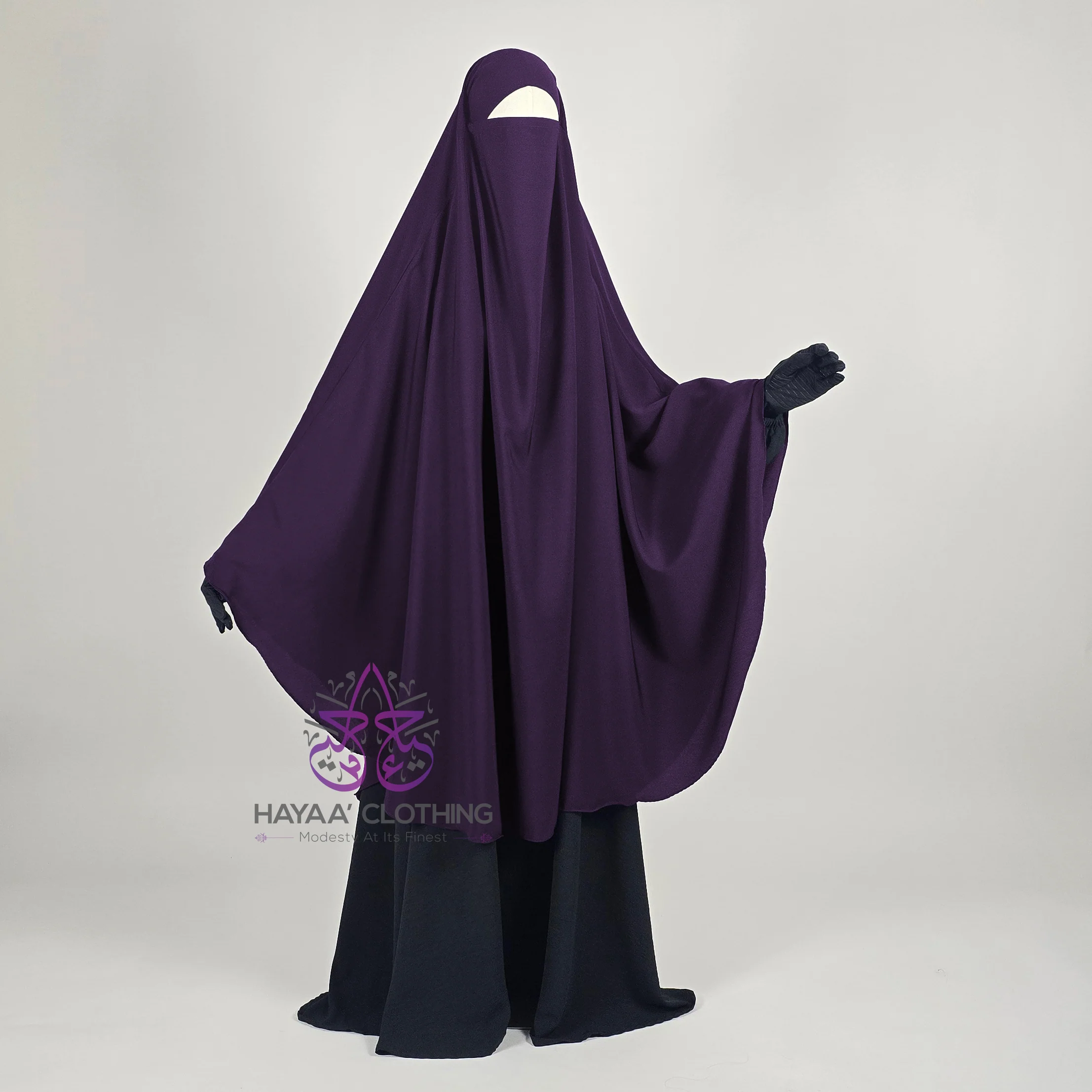 Long Rounded Khimar - Image 7
